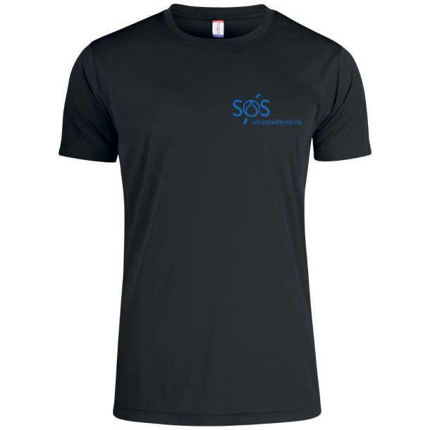 S�S Tr�nings T-shirt Sort 26/27