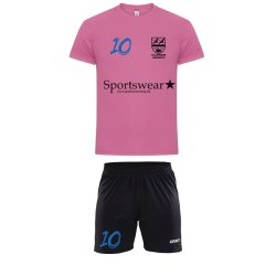 VH Trningsst Pink Dameshorts