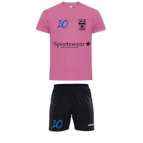 VH Tr�ningss�t Pink Dameshorts