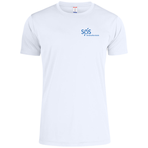 SS Trnings T-shirt Hvid