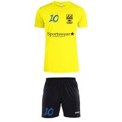 VH Trningsst Neon Gul Dameshorts