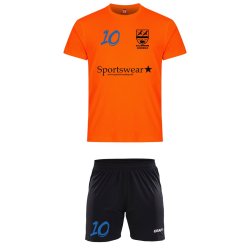 VH Trningsst Orange Dameshorts