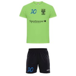 VH Tr�ningss�t Gr�n Dameshorts