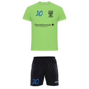 VH Tr�ningss�t Gr�n Dameshorts