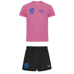 S�S Tr�ningss�t Pink Dameshorts 26/27