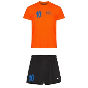 S�S Tr�ningss�t Orange Dameshorts 26/27