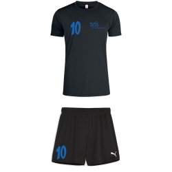 S�S Tr�ningss�t Sort Dameshorts 26/27