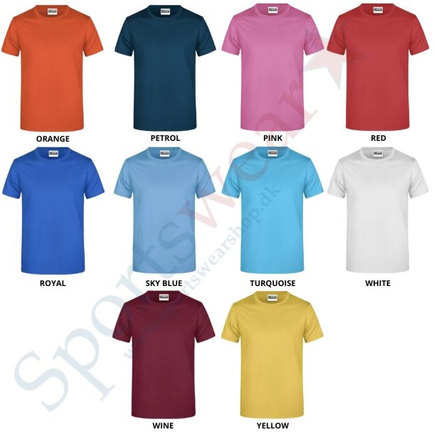 Arbejds t-shirt med tryk