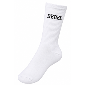 Rebel Hvide Sokker 