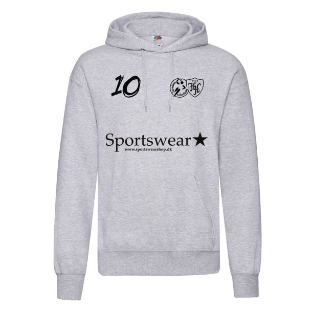 Holbk/Jernlse Hoodie Heather Grey