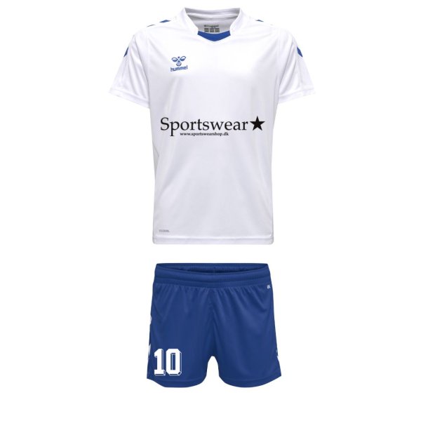 Hummel Spillest Hvid/Bl Med Dame Shorts