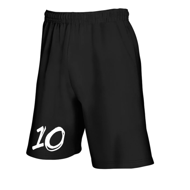 Lightweight Joggingshorts sort Inkl. nummer
