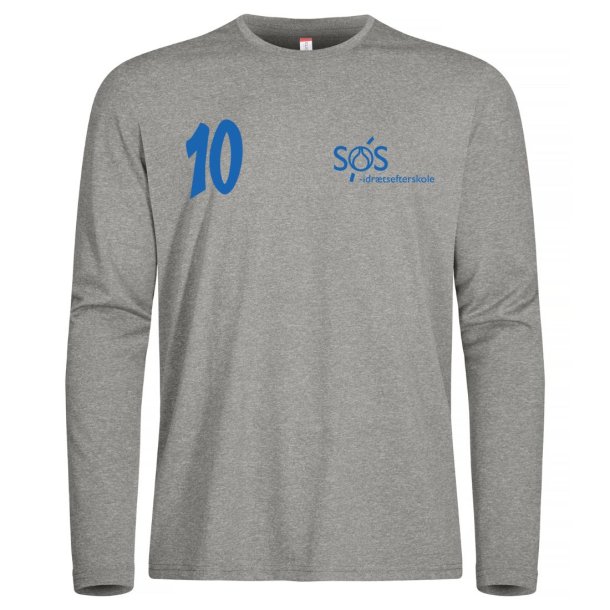 S�S Tr�nings T-shirt Lang�rmet Gr� 26/27