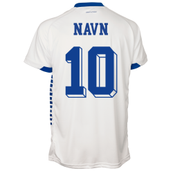 Select Spillest Hvid inkl navn og nummer