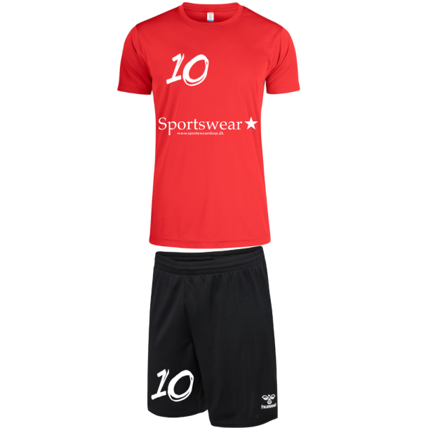 Trningsst Inkl. Navn og nummern Rd