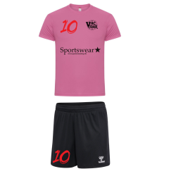 Vidar Tr�ningss�t Pink Dameshorts