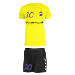 Ydun Trningsst Neon Gul Dame shorts