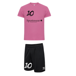 Tr�ningss�t Inkl. Navn og Nummer Pink