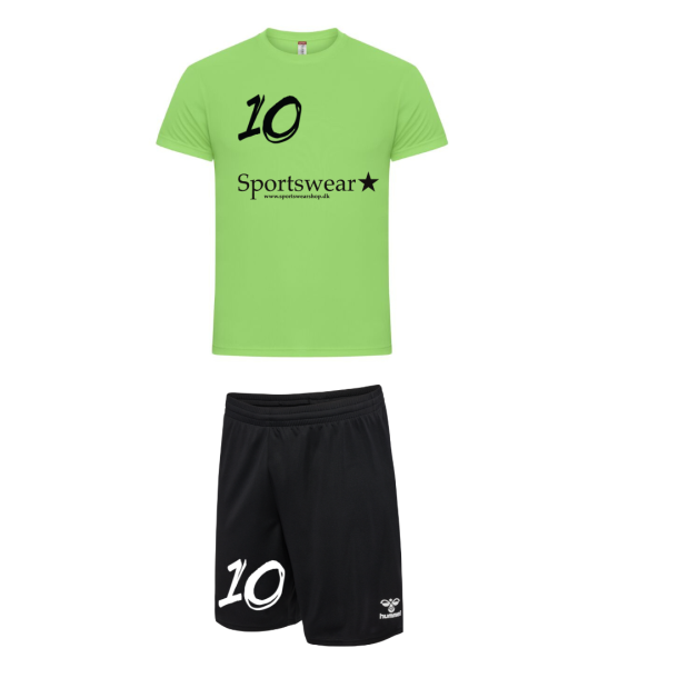 Tr�ningss�t Inkl. Navn og nummer Gr�n