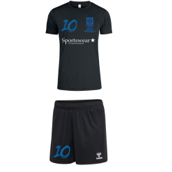 Holte H�ndbold Tr�ningss�t Sort Dameshorts