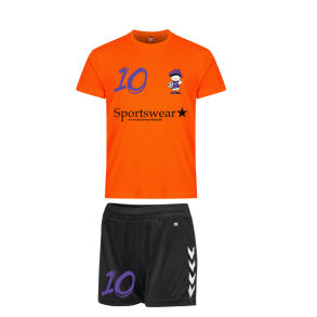 Ydun Trningsst orange Dameshorts