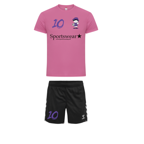 Ydun Tr�ningss�t Pink Dame shorts
