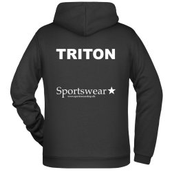 Triton Hoodie Sort Dame