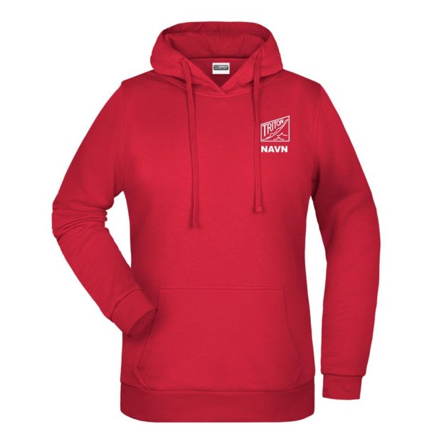 Triton Ballerup Hoodie Rd Dame