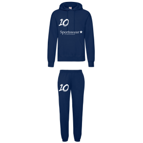 Joggingdragt inkl navn og nummer Navy
