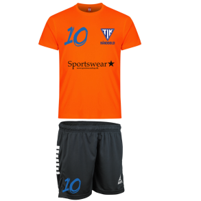 TIK Trningsst Orange Dameshorts