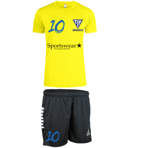 TIK Trningsst Neon Gul Dameshorts