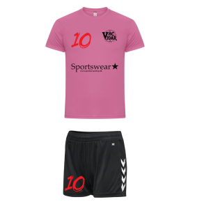 Vidar Trningsst Pink Dameshorts