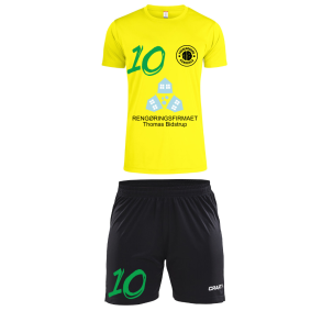 Fredensborg Trningsst Neon Gul Dameshorts