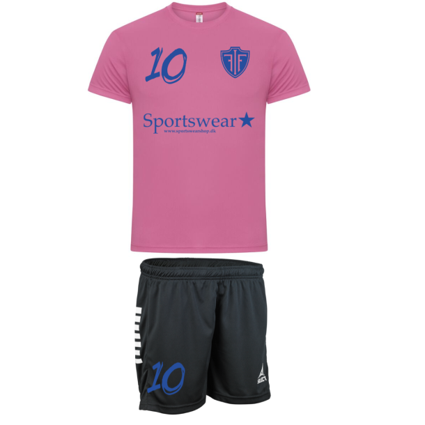 FIF Trningsst Pink Dameshorts