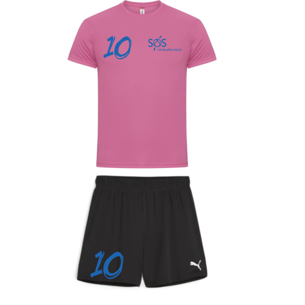 Ss Trningsst Pink Dameshorts