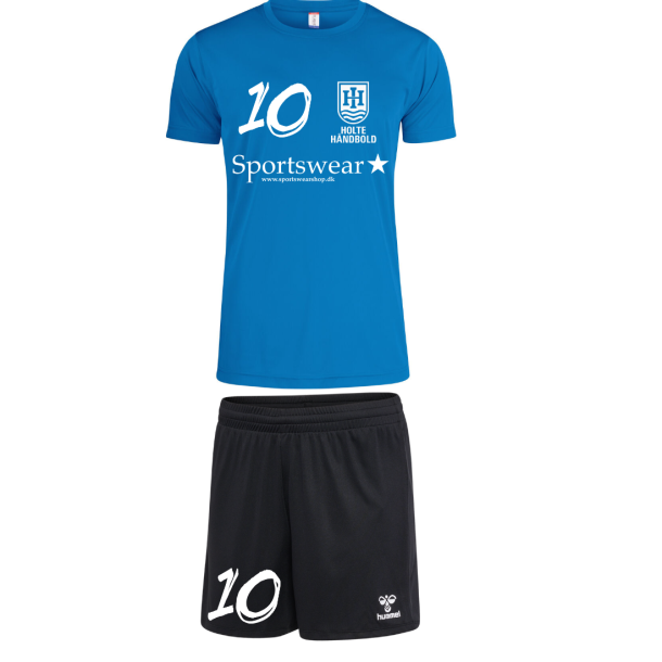 Holte Trningsst Bl Dameshorts