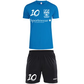 VH Tr�ningss�t Bl� Dameshorts