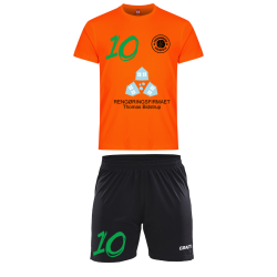 Fredensborg Trningsst Orange Dameshorts