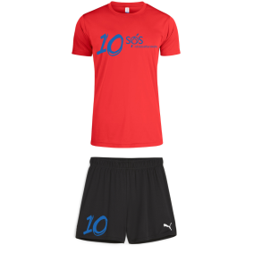 S�S Tr�ningss�t R�d Dameshorts