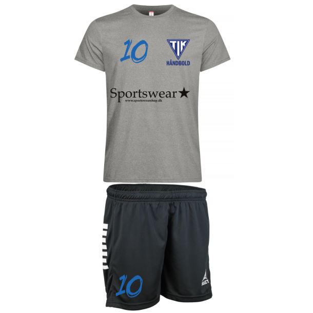 TIK Trningsst Gr Dameshorts