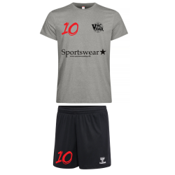 Vidar Trningsst Gr Dameshorts