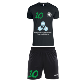 Fredensborg Trnningsst sort Dameshorts