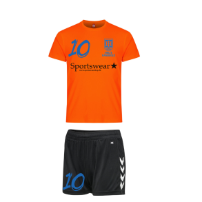 Holte Hndbold Trningsst Orange Dameshorts