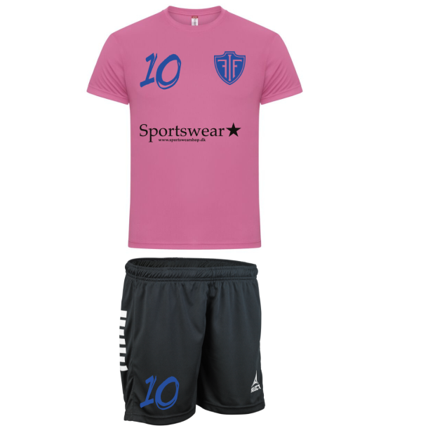 FIF Trningsst Pink Dameshorts