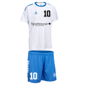 Select Spilles�t Dame Shorts inkl navn og nummer Hvid