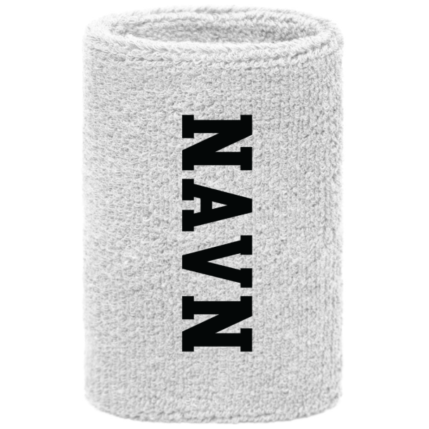 Hvidt Svedbnd Inkl. Navn