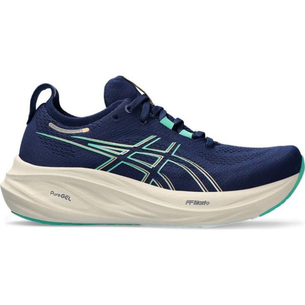 Asics Gel-Nimbus 26 Dame Blue Expance / Aurora Green