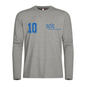 S�s Tr�nings tshirt Lang�rmet Gr�