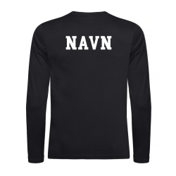 Ss Trnings tshirt Langrmet Sort