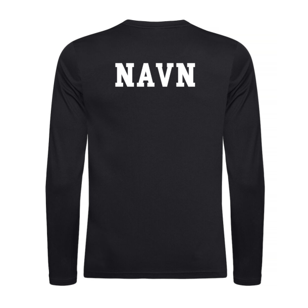 Ss Trnings tshirt Langrmet Sort